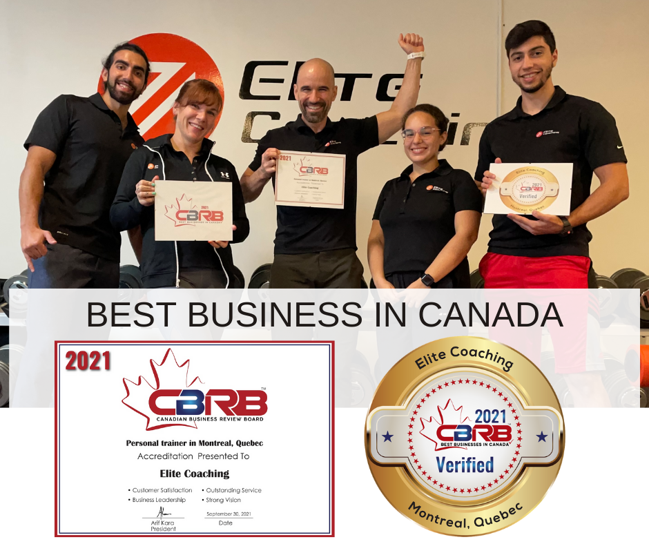 meilleur entraineur privé Montreal meilleur entraineur personnel Canada